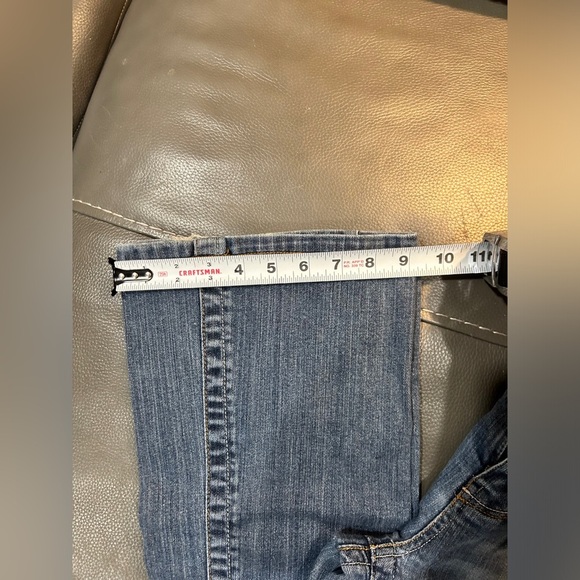 Refuge Classic Denim Wash Jeans size 9L Flare Bootcut Bellbottom Western - Picture 4 of 7